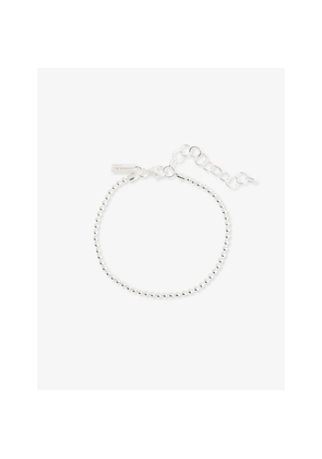 Mens Commonlines Ball Chain Sterling-Silver Bracelet