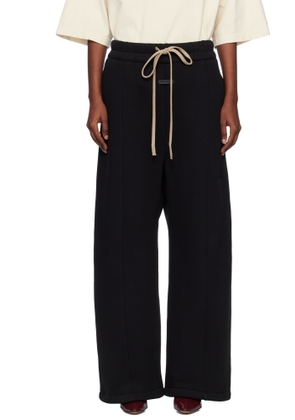 Fear of God Black Wide Leg Sweatpants
