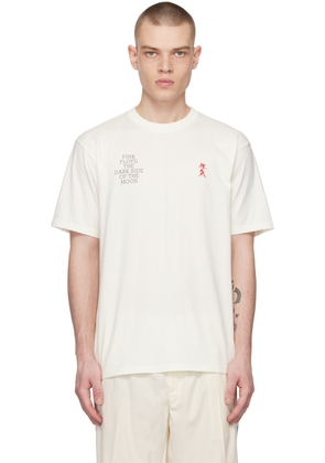 UNDERCOVER Off-White Embroidered T-Shirt