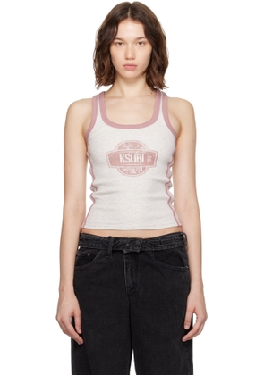 Ksubi Gray Pitt Lane Origin Tank Top