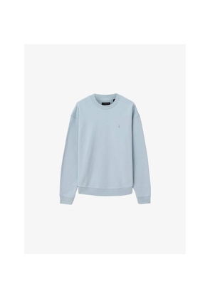 Mens Allsaints Asher Logo-Embroidered Cotton Sweatshirt