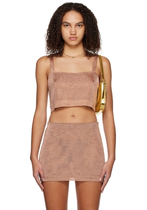 THIRD FORM Bronze Heavy Metal Tank Top