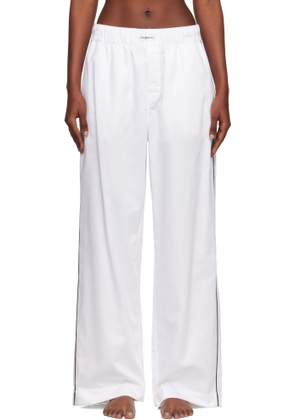 MAGNIBERG White Sorbetto Pyjama Pants