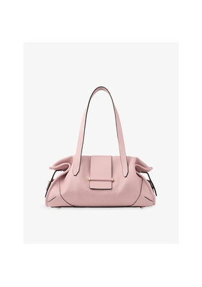 Womens Jimmy Choo Bar Holdall Medium Leather Shoulder Bag