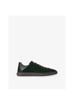 Mens Jimmy Choo Diamond Flex Suede Trainers