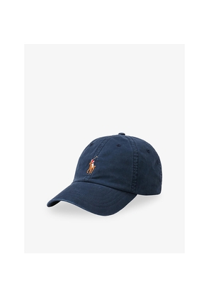 Mens Polo Ralph Lauren Logo-Embroidered Cotton-Twill Cap