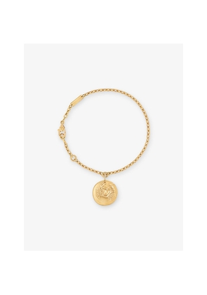 Womens Van Cleef & Arpels Zodiaque Medal Cancer 18ct Yellow-Gold Bracelet