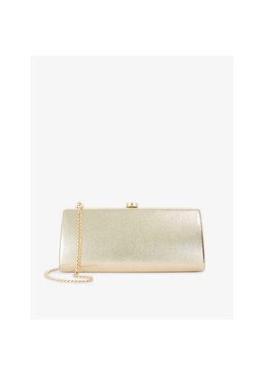 Womens Dune Belinda Woven Clutch