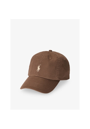 Mens Polo Ralph Lauren Logo-Embroidered Cotton-Twill Cap