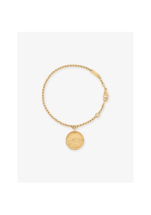 Womens Van Cleef & Arpels Zodiaque Medal Virgo 18ct Yellow-Gold Bracelet