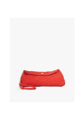 Womens Dune Encourage Woven Clutch