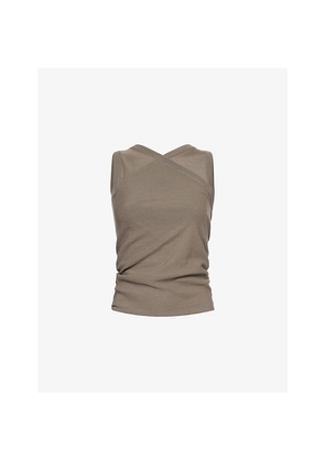 Womens Rick Owens Hollywood Banana Wool Top