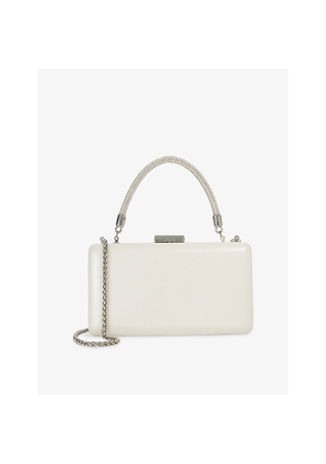 Womens Dune Brunch Bridal Leather Top-Handle Bag