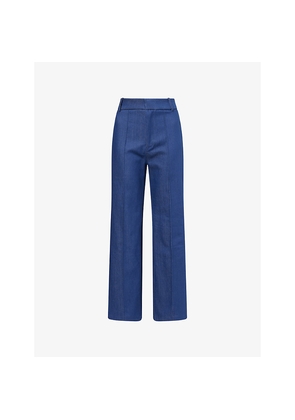 Womens Destree Yoshitomo Stretch-Denim Trousers