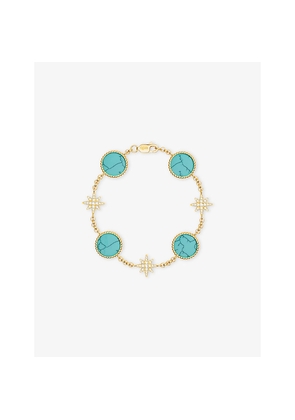 Womens Apm Monaco Lagoon Météorites 18ct Yellow Gold-Plated Bracelet