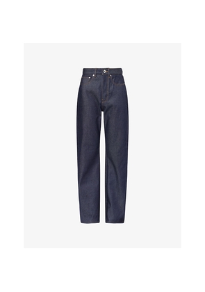 Womens JW Anderson Straight-Leg Denim Jeans
