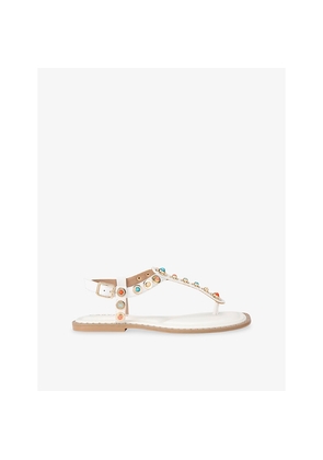 Womens Carvela Amalfi Leather Sandals