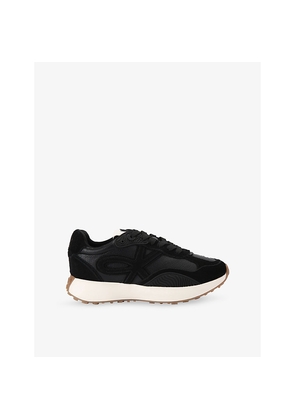 Womens KG Kurt Geiger Lettie Faux-Leather Trainers