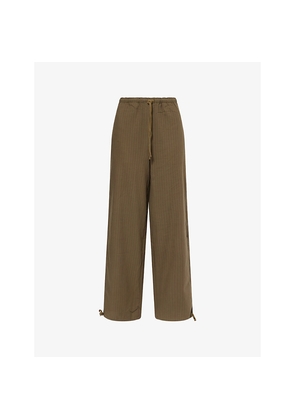 Womens Peachy Den The Coppola Lounge Cotton Trousers