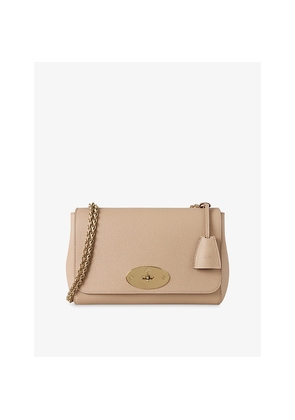 Womens Mulberry Lily Medium Grained-Leather Shoulder Bag