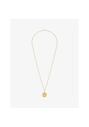 Van Cleef & Arpels Zodiaque Gemini 18ct Yellow-Gold Medallion