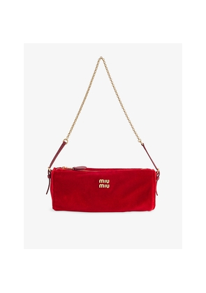Womens Miu Miu Velvet Pouch