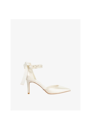 Womens Dune Corsages Satin Courts