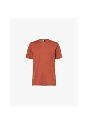 Mens Sunspel Classic Crew-Neck Cotton T-Shirt