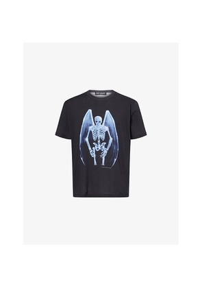 Mens Our Legacy Graphic-Print Cotton T-Shirt