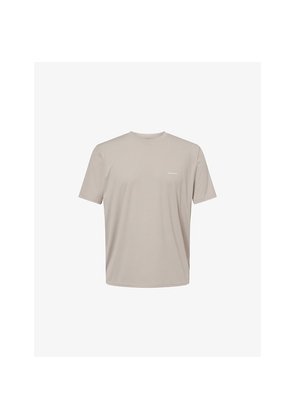 Mens Condition Everyday Crewneck Stretch-Woven T-Shirt