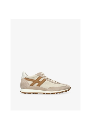 Womens Hogan Allacciato H699 Suede Trainers
