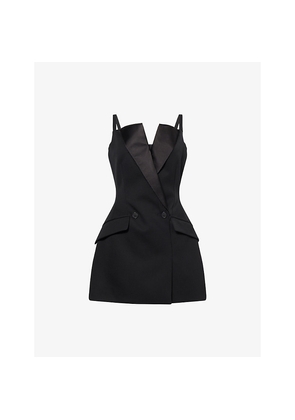 Womens Givenchy Tailored Wool Mini Dress