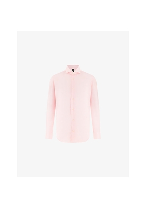 Mens Boggi Slim-Fit Cotton-Twill Shirt