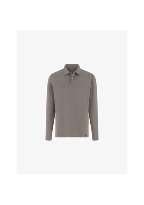 Mens Boggi High-Performance S-Cafè® Yarn Cotton Piqué Polo Shirt