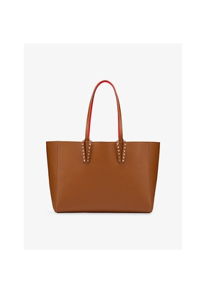 Womens Christian Louboutin Cabata Soft Small Calf-Leather Tote Bag