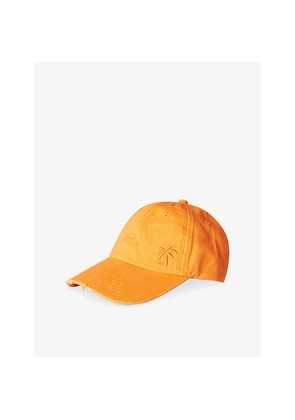 Mens Benetton Logo-Embroidery Adjustable Cotton Cap 6-14 Years