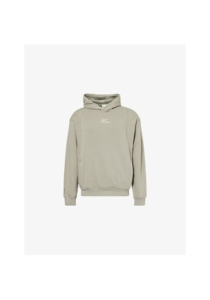 Mens Nike Pro Brand-Print Woven Hoodie