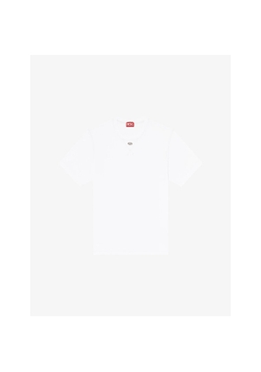 Mens Diesel T-Madjust-Tr Branded Cotton-Jersey T-Shirt