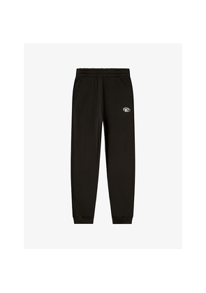Mens Diesel P-Marky-Iod Branded Cotton-Jersey Jogging Bottoms