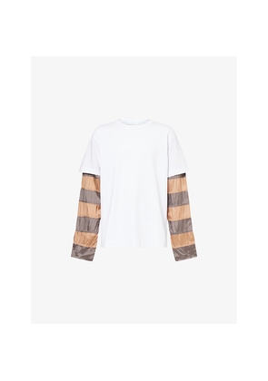 Mens Dries Van Noten Heedar Layered Long-Sleeve T-Shirt