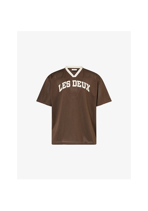 Mens Les Deux Bronson Short-Sleeves Woven T-Shirt
