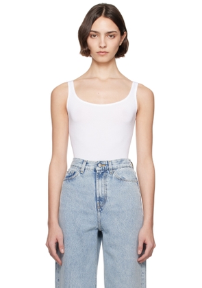 Wolford White Jamaika String Bodysuit