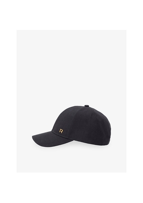 Womens Reiss Fiona Branded Wool-Blend Cap