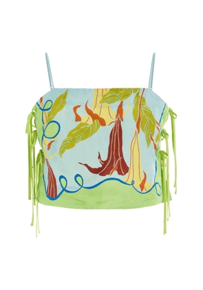 ALÉMAIS Rafaela Tie-Detailed Top - Moda Operandi