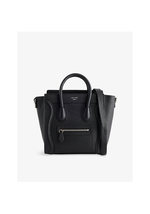 Womens Reselfridges Pre-Loved Celine Nano Luggage Leather Tote Bag