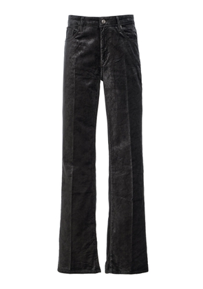 FRAME The Reboot Cotton-Blend Velvet Bootcut Trousers - Moda Operandi
