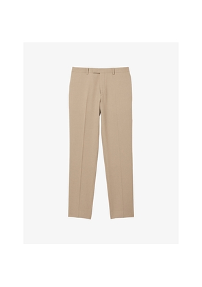 Mens Sandro Berkeley Slim-Fit Tapered Wool Trousers