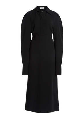Victoria Beckham Polo Crepe Midi Dress - Moda Operandi