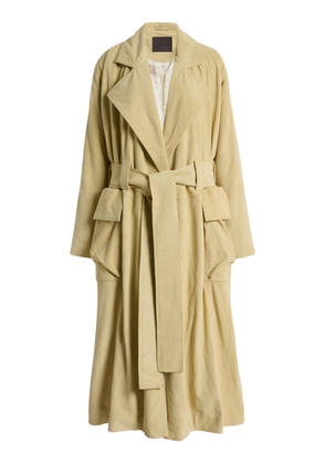 16Arlington Cinzia Suede Trench - Moda Operandi