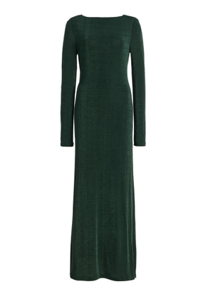 Significant Other Luna Draped Jersey Open-Back Maxi Dress - Moda Operandi
